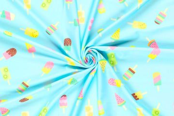 Badeanzugstoff, Bade Jersey, Swimwear, UPF50, Eis, aqua, 0,5 m